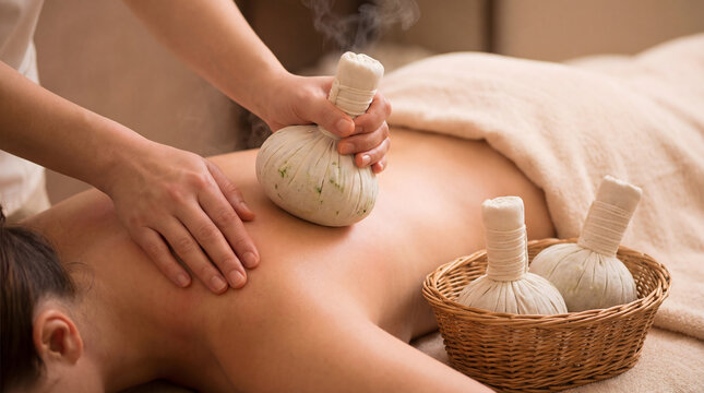 Warm massage therapy